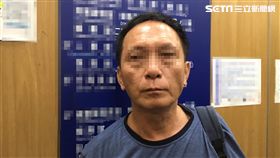 繼退伍軍人顏才仁後，毆打萬華分局漢中所巡佐劉金銓的黑衣人，亦即高雄市鳥松區的退役軍人李彧彬，同樣遭到警方逮獲（翻攝畫面）