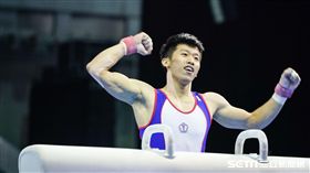 0823 世大運男子體操單項鞍馬，李智凱　圖／記者林敬旻攝