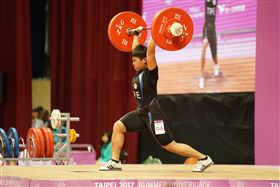 洪萬庭,舉重　圖／世大運提供