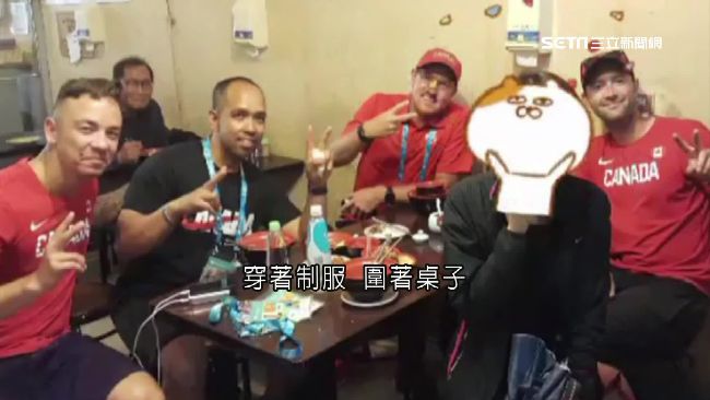 加國選手嗑焢肉飯　老闆：台灣人帶的