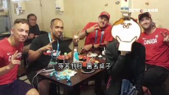 加國選手嗑焢肉飯　老闆：台灣人帶的