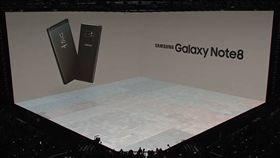 三星Galaxy note8 翻攝影片