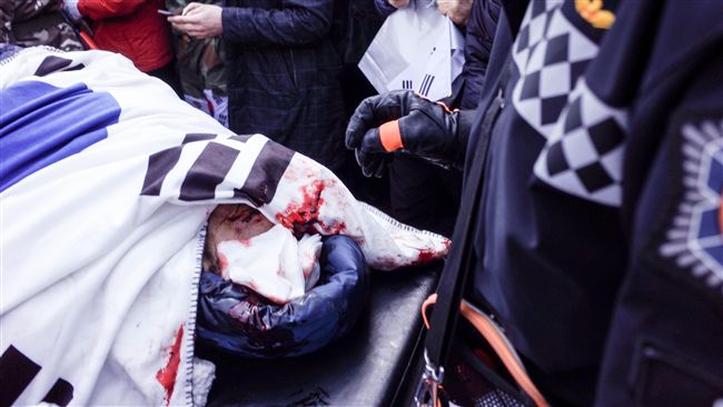 獨／挺朴與警爆衝突　2死1切腹重傷