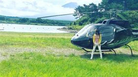 日本,西村拓郎,神田宇乃,炫富,女兒,直升機,小提琴,柏青哥,精進湖（圖／翻攝自神田宇乃 IG）