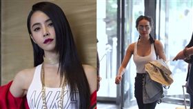 蔡依林,魚尾,喇叭褲,美人魚。（合成圖／翻攝自蔡依林微博、南都娛樂周刊微博）