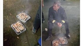 英國,消防員,香腸(臉書 https://www.facebook.com/pewseyfirestation/posts/733219313529773)