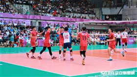 世大運排球台灣對日本。（圖／記者王怡翔攝）