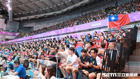 世大運排球台灣對日本。（圖／記者王怡翔攝）