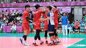 世大運排球台灣對日本。（圖／記者王怡翔攝）