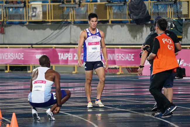 世大運 男子百米 楊俊瀚 金牌
圖／大專體總提供