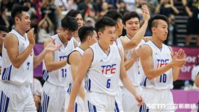 世大運中華男籃、南韓隊 圖／記者林敬旻攝 圖／記者林敬旻攝