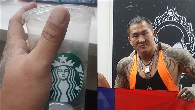 慰勞警察與志工　館長請8百杯星巴客