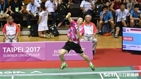 世大運羽球王子維（圖／記者雷明正攝）