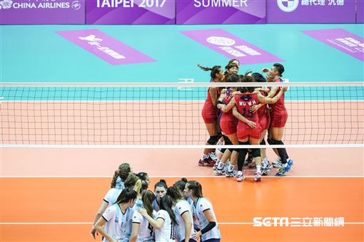 0825世大運女子排球中華隊、阿根廷　圖／記者林敬旻攝