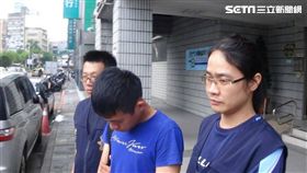 以「小胖」為首的詐騙集團，開出高額月薪為誘，吸引民眾寄出存摺及信用卡，警方循線逮獲古男在內等4人，訊後依詐欺罪送辦（翻攝畫面）