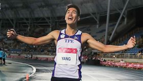 世大運男子100公尺金牌楊俊瀚／世大運提供