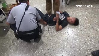 車手撞車2落跑2受傷　醫院躺地拒捕