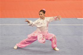 ▲陳宜盈太極拳。（圖／大專體總提供）