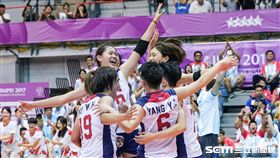 0826世大運女子排球中華隊、日本 圖／記者林敬旻攝