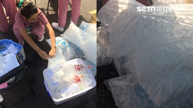 水太熱！6千公斤冰塊「幫賽道降溫」