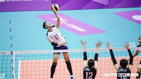 0826世大運女子排球中華隊、日本、陳菀婷 圖／記者林敬旻攝