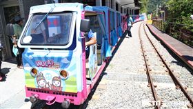 觀光渡劫重生　烏來Lokah!台車再現　林務局提供
