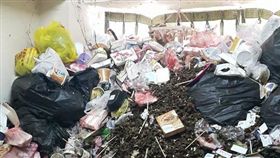 套房,垃圾,髒亂,噁心（圖／翻攝自爆廢公社）