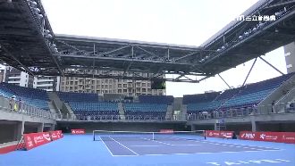 李冠毅退賽　傳網球場砍預算砍掉屋頂