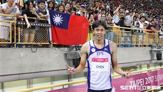 破全國紀錄　陳奎儒奪110跨欄銀牌
