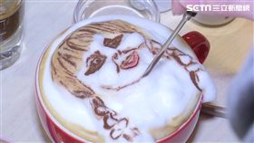 高手,店家,拉花,咖啡,