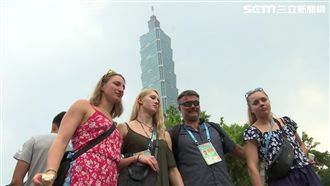 外籍選手瘋玩台北　中華健兒變身導遊