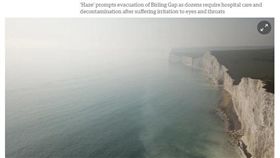 柏令海崖（Birling Gap）（圖／翻攝自The Guardian）