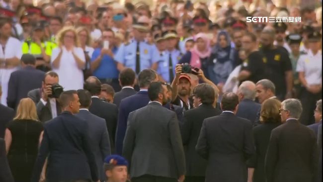 西班牙國王率50萬人　上街頭反恐攻