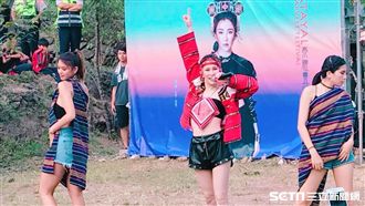 辣秀美腿有誠意！溫嵐傳承泰雅文化