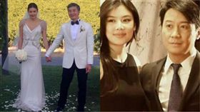 樂基兒,結婚,黎明(合成圖/翻攝自微博)