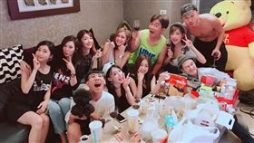 吳宗憲,KID,林柏昇,林進,丫頭,泱泱,曾莞婷,綜藝玩很大（圖／翻攝自曾莞婷臉書）