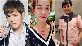 宥勝,孟耿如,黃子佼(合成圖/翻攝自臉書)