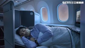 加拿大航空商務艙。（圖／加航提供）