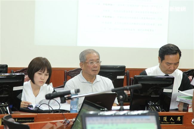 高院刑專一庭含冤14年特赦蘇炳坤案再審，院長認為具有法治教育意義，破例開放媒體拍攝法庭。（記者邱榮吉/攝影）