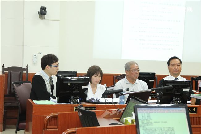 高院刑專一庭含冤14年特赦蘇炳坤案再審，院長認為具有法治教育意義，破例開放媒體拍攝法庭。（記者邱榮吉/攝影）