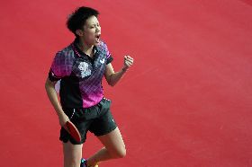 世大運桌球女單　鄭怡靜晉4強（2）