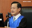 高院刑專一庭含冤14年特赦蘇炳坤案再審，院長認為具有法治教育意義，破例開放媒體拍攝法庭。（記者邱榮吉/攝影）