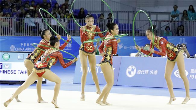 大躍進！中華隊韻律體操團體全能奪銀