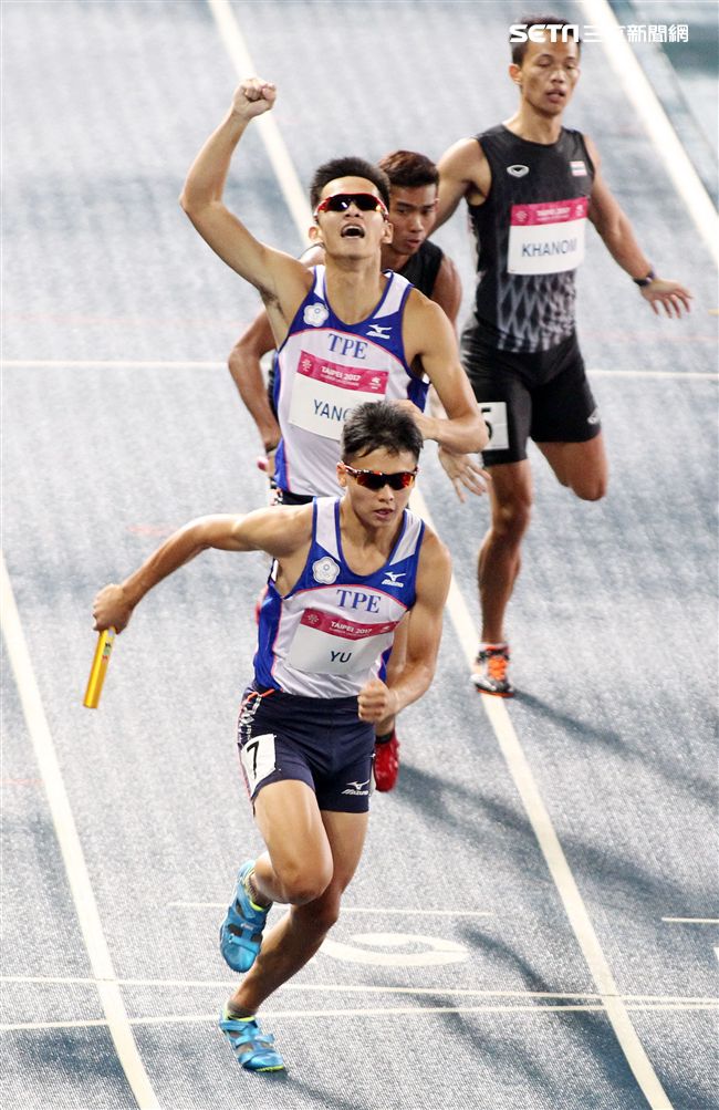 世大運田徑項目28日全部結束，各國選手盡力表現贏得運動精神，下次拿坡里見，珍重再見。（記者邱榮吉/攝影）