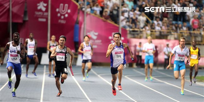 世大運田徑項目28日全部結束，各國選手盡力表現贏得運動精神，下次拿坡里見，珍重再見。（記者邱榮吉/攝影）