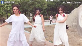 神反差！正妹扮安娜貝爾　大跳厭世舞