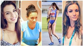 世大運女子跳高（合成圖／翻攝自選手IG、FB）