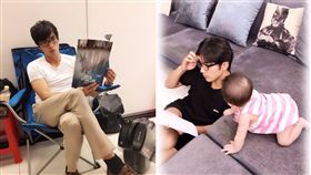 賀軍翔 小美寶/ 翻攝自賀軍翔微博