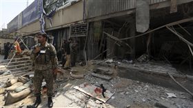 -Kabul-阿富汗-恐怖攻擊-爆炸-圖/美聯社/達志影像