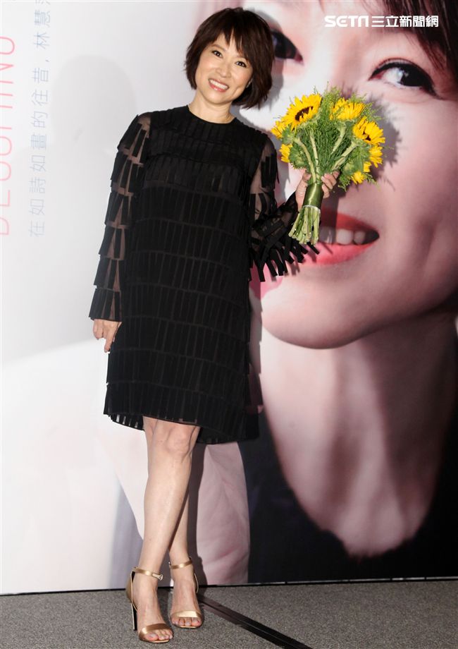 睽違7年2017林慧萍「一朵盛開的花｣演唱會，再次詮釋經典歌曲。（記者邱榮吉/攝影）